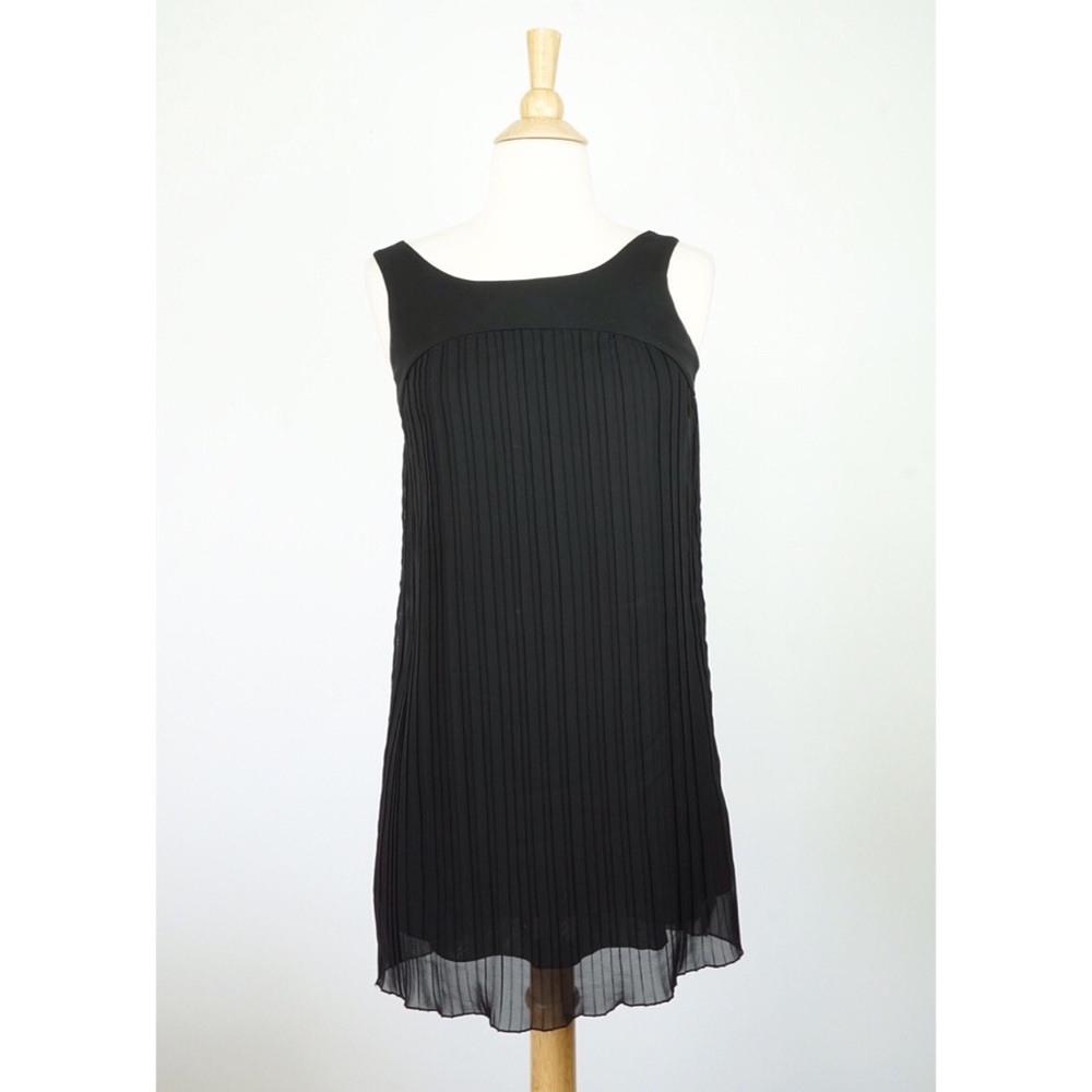 Johnny Martin black pleated dress, size 1